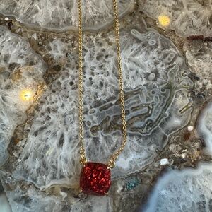 Kate Spade Red Pendant Necklace